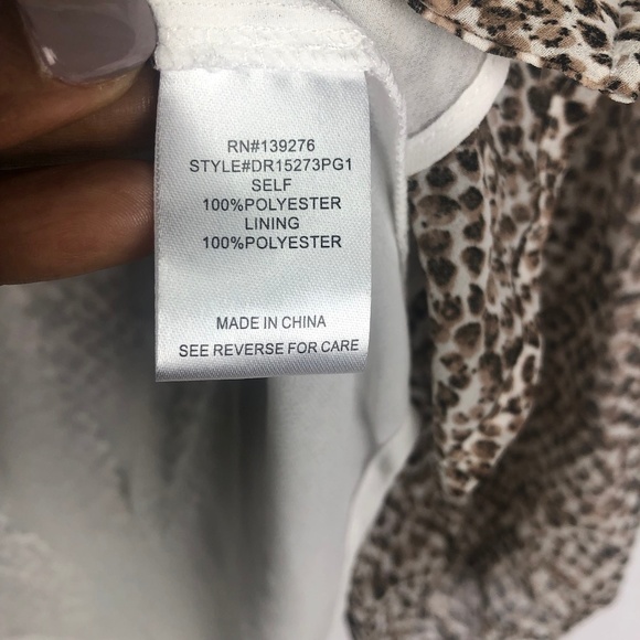 DR 2 Animal Print Pussy Bow Blouse - Picture 7 of 8